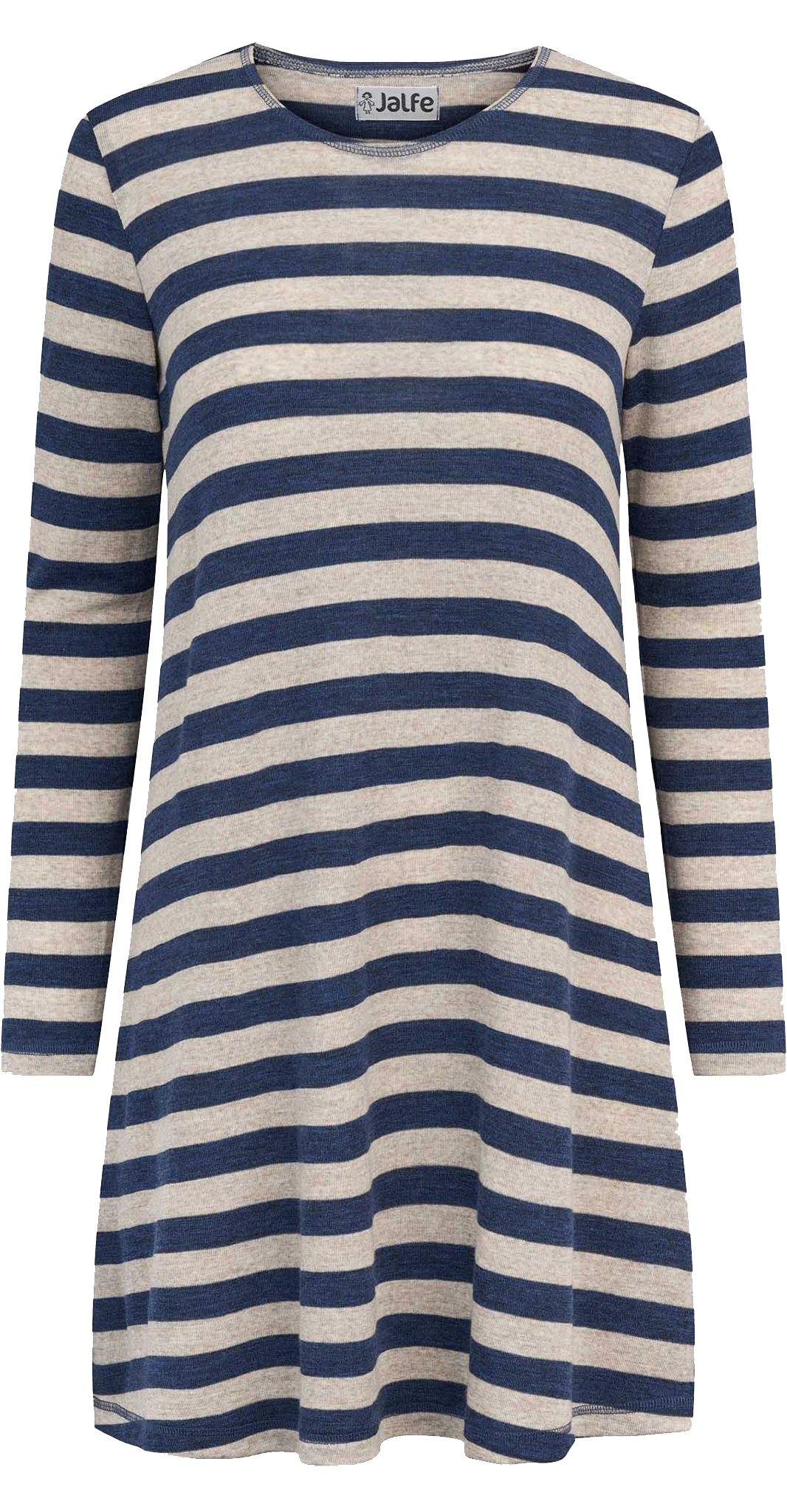 A-tunic stripes merino